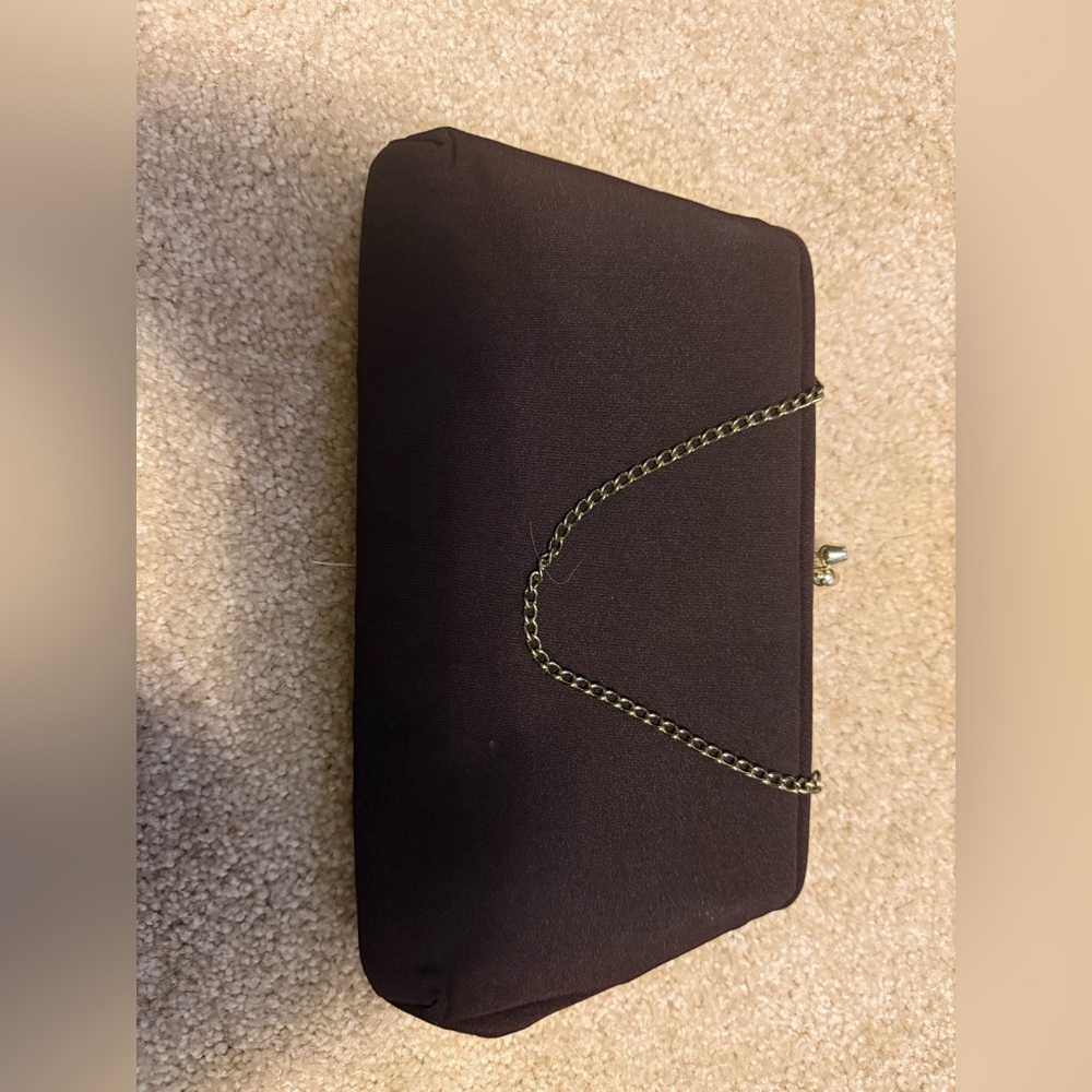 Elegant Vintage Brown Women’s Clutch